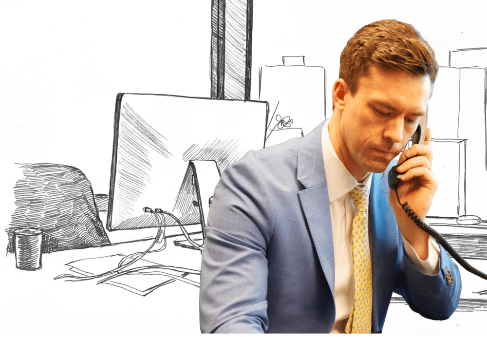 matthew rogenes on the phone