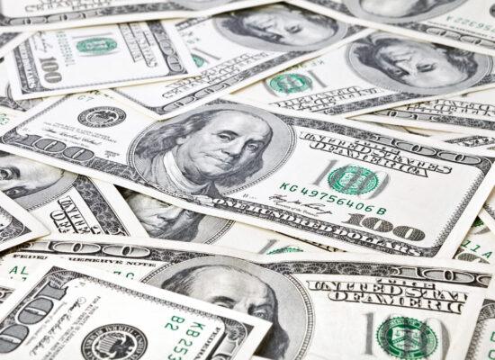 money background from dollars usa. business concept