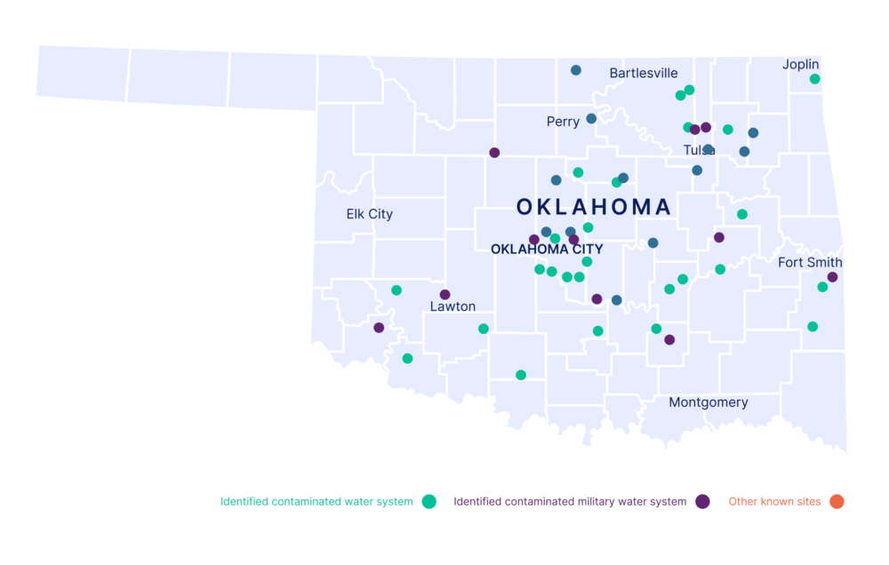 OK Hot Spot Map