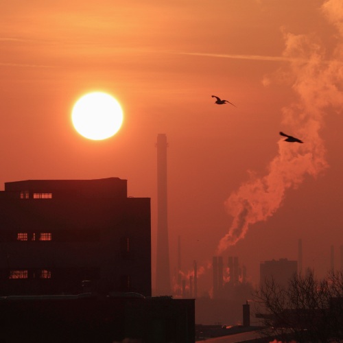 Air pollution image
