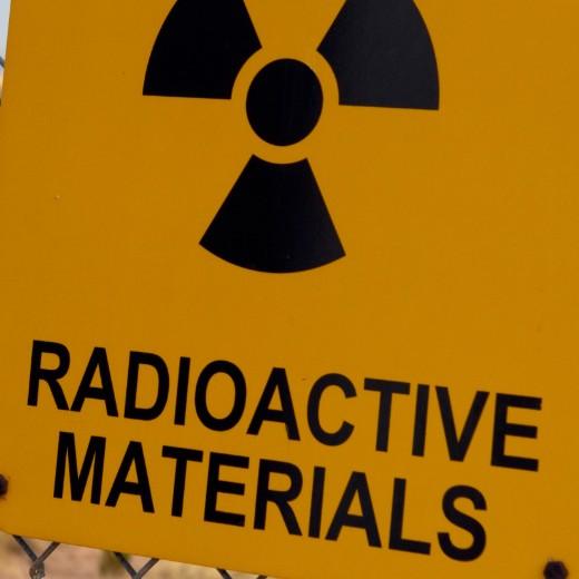 radioactive materials sign