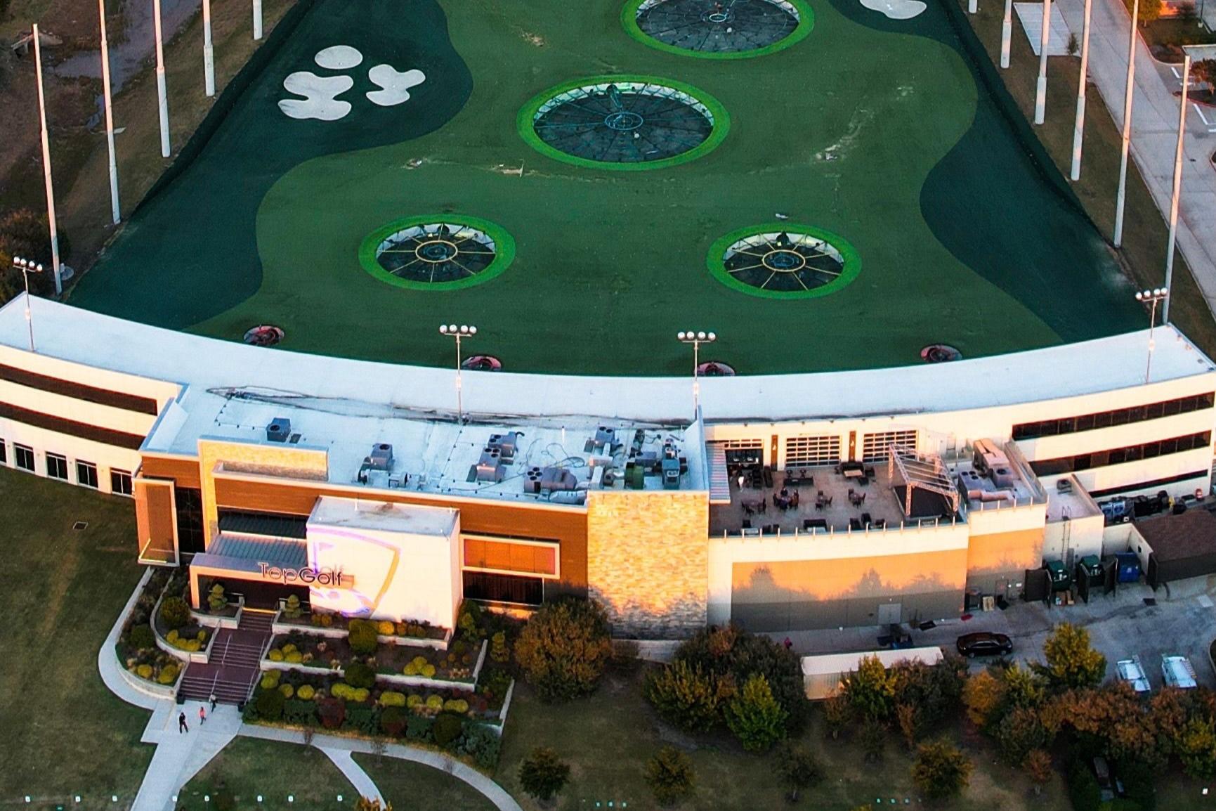 TopGolf facility in San Jose, California